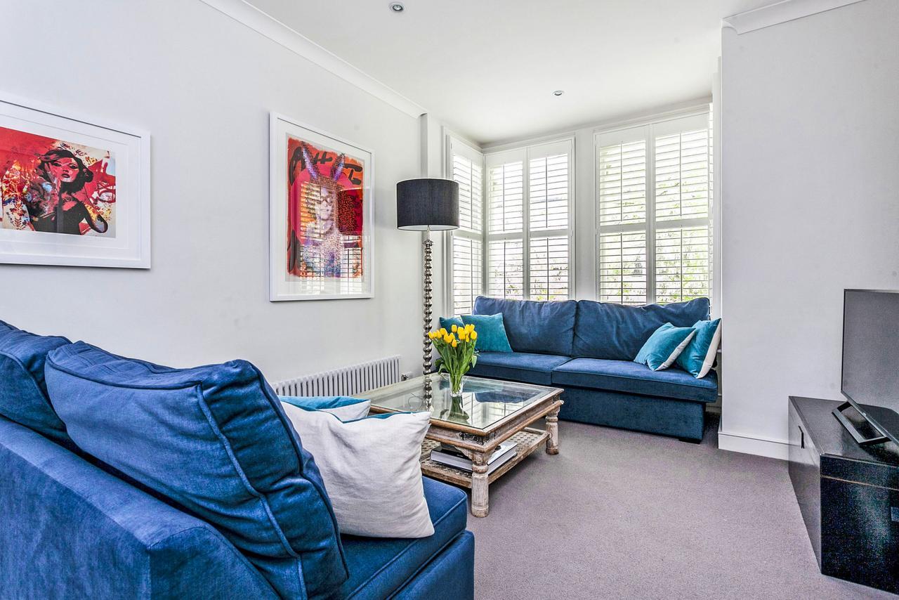 Elegant Shepherds Bush Home By Kensington Olympia By Underthedoormat London Exteriör bild